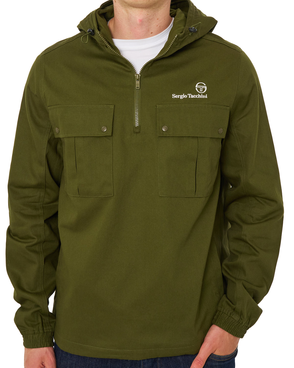 Sergio Tacchini Ashley Overhead Jacket Dark Olive