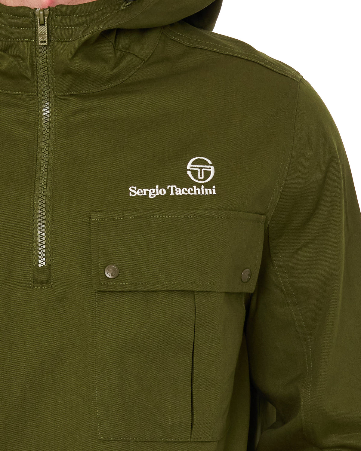 Sergio Tacchini Ashley Overhead Jacket Dark Olive