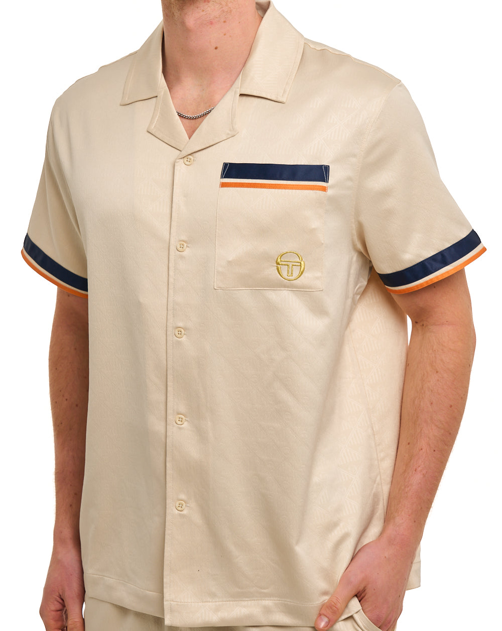 Sergio Tacchini Azzuri SS Shirt Sand