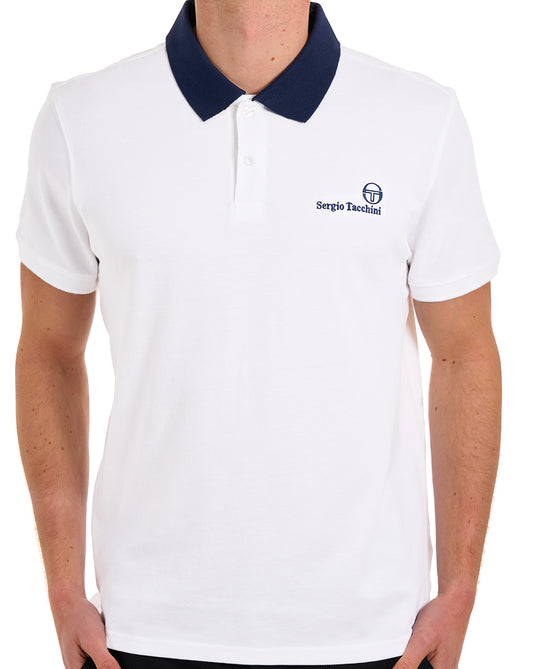 Sergio Tacchini Bondi Polo Shirt White