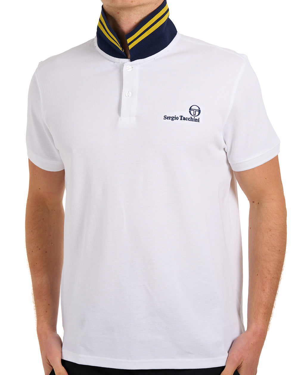 Sergio Tacchini Bondi Polo Shirt White