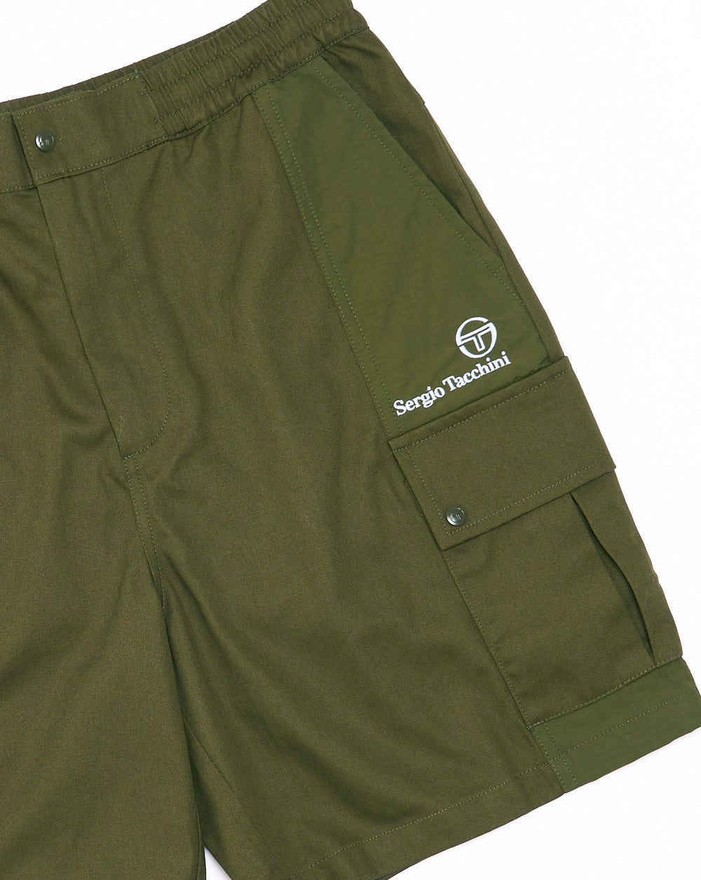 Sergio Tacchini Calisti Cargo Shorts Dark Olive