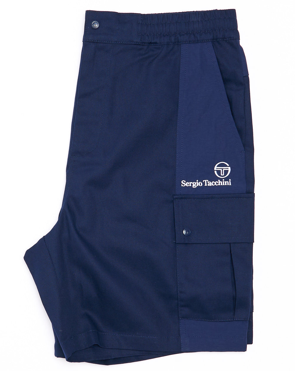 Sergio Tacchini Calisti Cargo Shorts Navy Blue