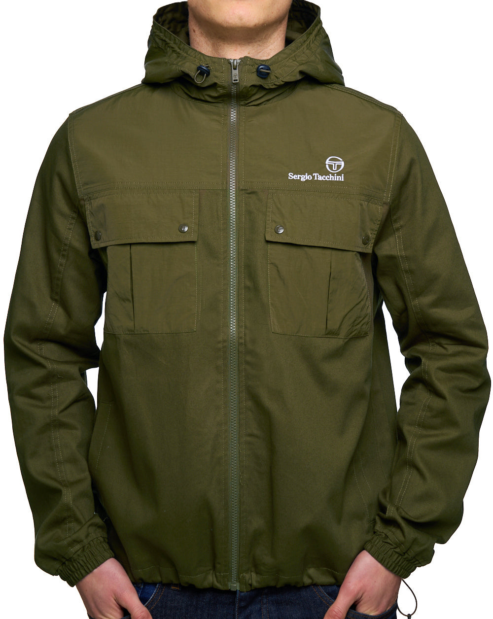Sergio Tacchini Calisti Jacket Dark Olive