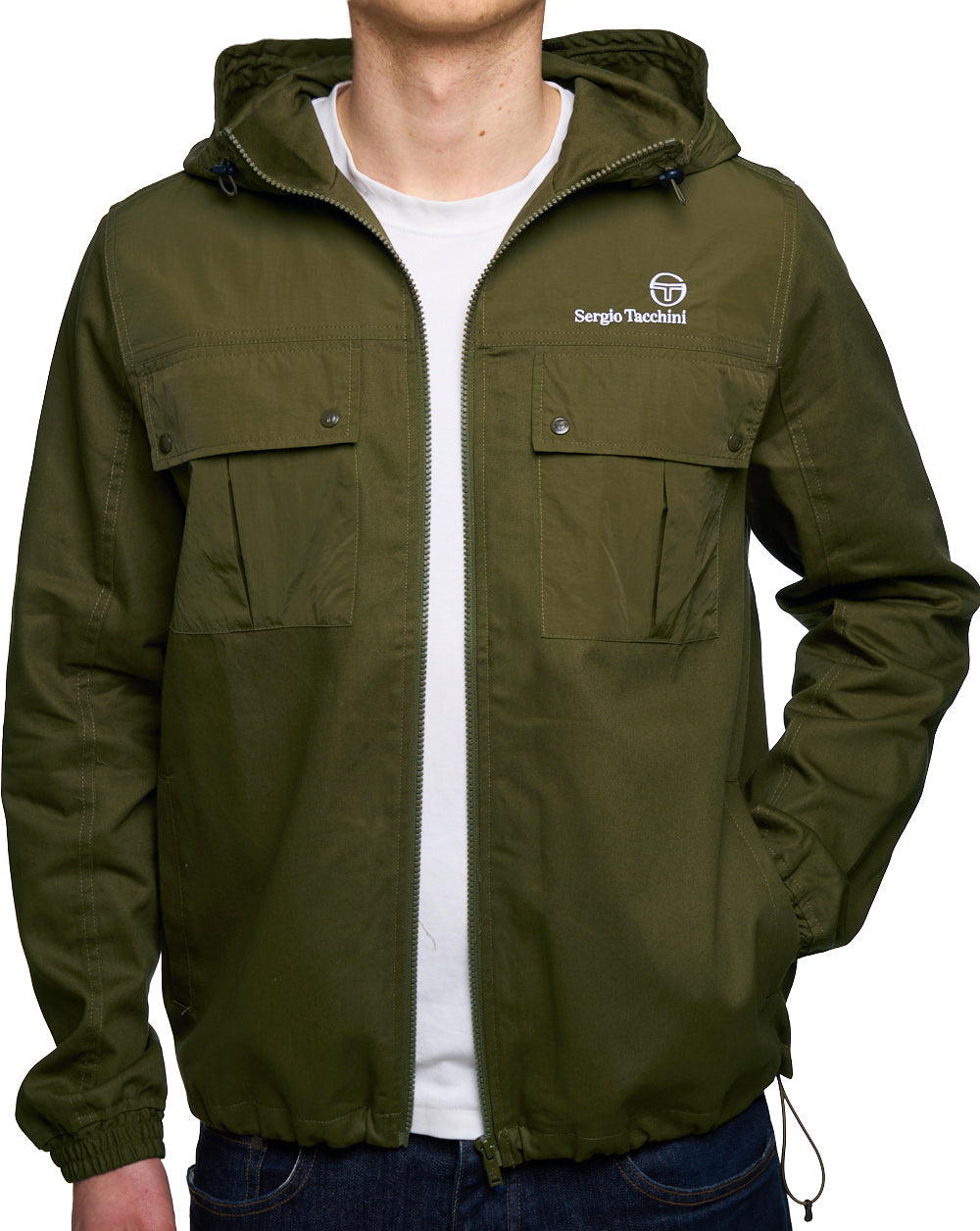 Sergio Tacchini Calisti Jacket Dark Olive