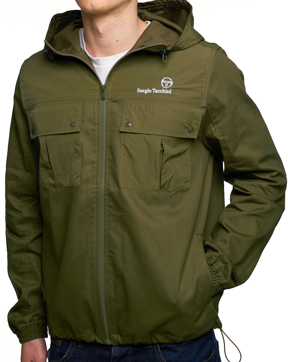 Sergio Tacchini Calisti Jacket Dark Olive