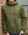 Sergio Tacchini Mixed Fabric Jacket Dark Olive