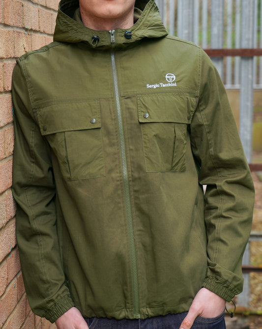 Sergio Tacchini Calisti Jacket Dark Olive