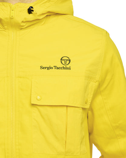 Sergio Tacchini Mixed Fabric Jacket Yellow