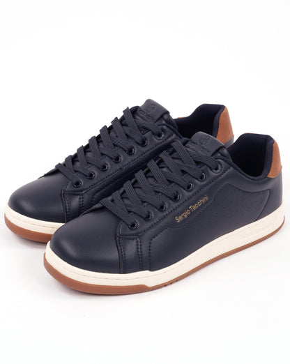 Sergio Tacchini Capri Trainers Navy/Brown