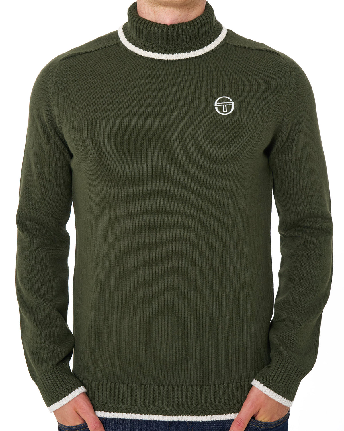 Sergio Tacchini Roll Neck Knit Green