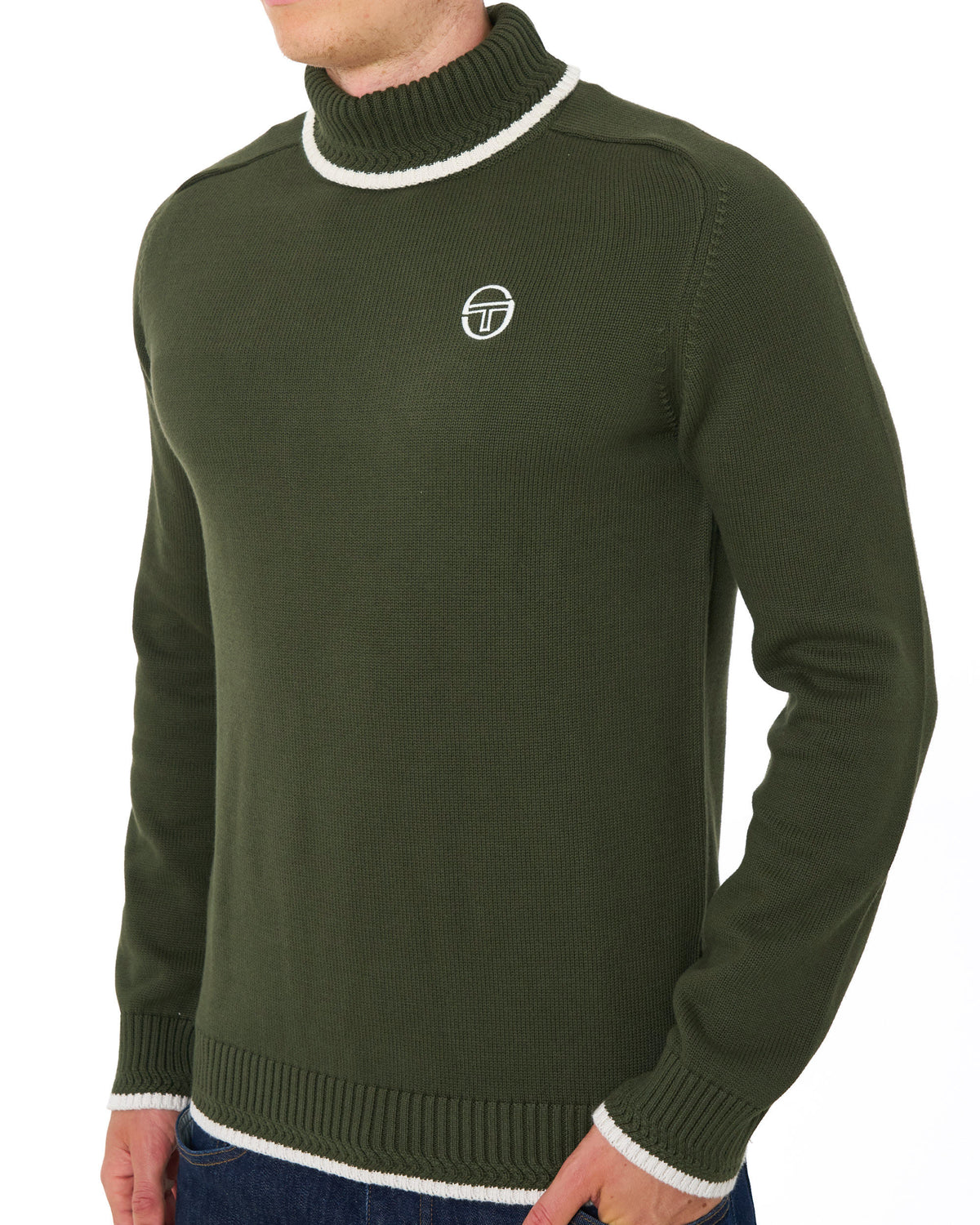 Sergio Tacchini Roll Neck Knit Green