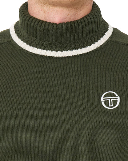Sergio Tacchini Roll Neck Knit Green