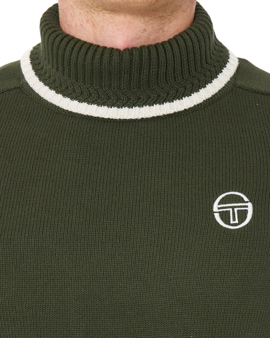 Sergio Tacchini Sergio Tacchini Roll Neck Knit Green