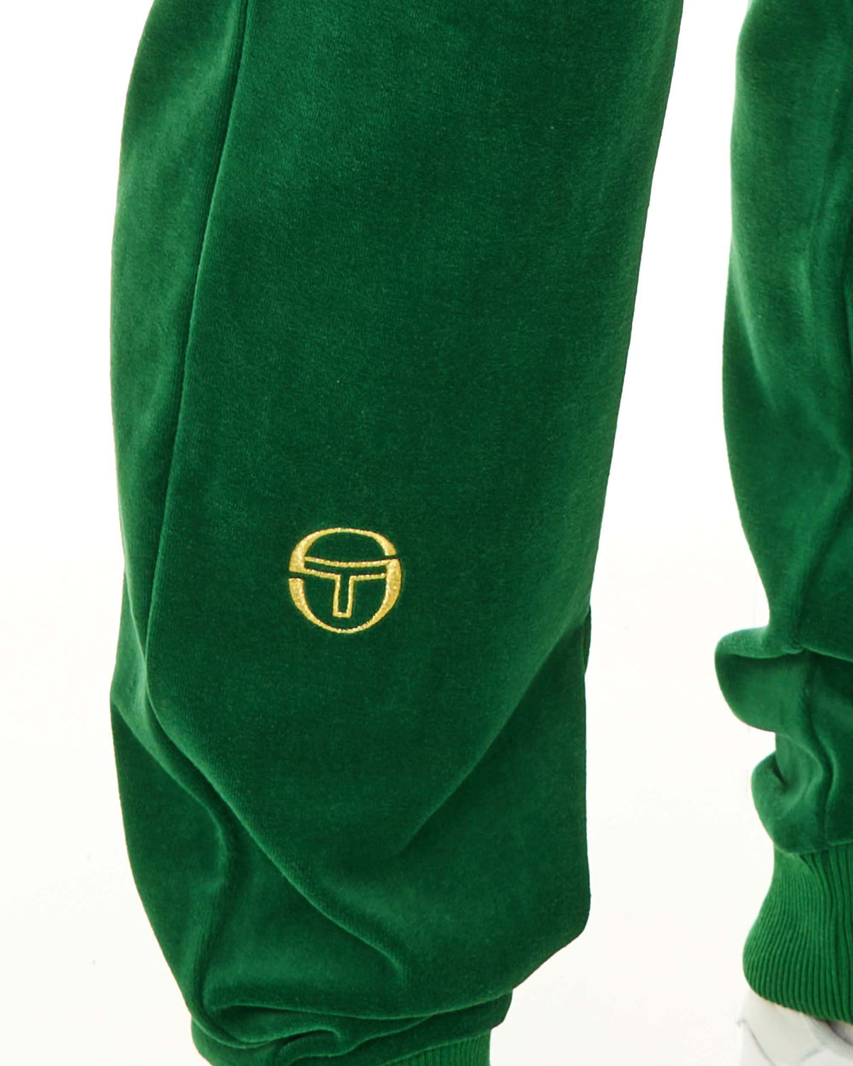 Sergio Tacchini Classic Velour Track Pants Green
