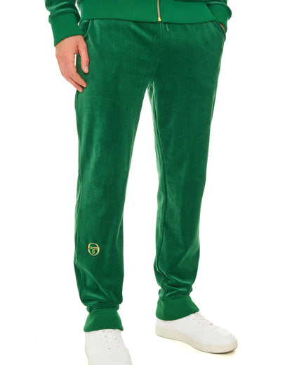 Sergio Tacchini Classic Velour Track Pants Green