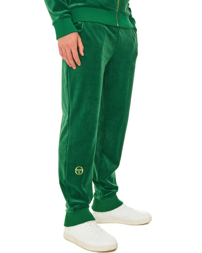 Sergio Tacchini Classic Velour Track Pants Green