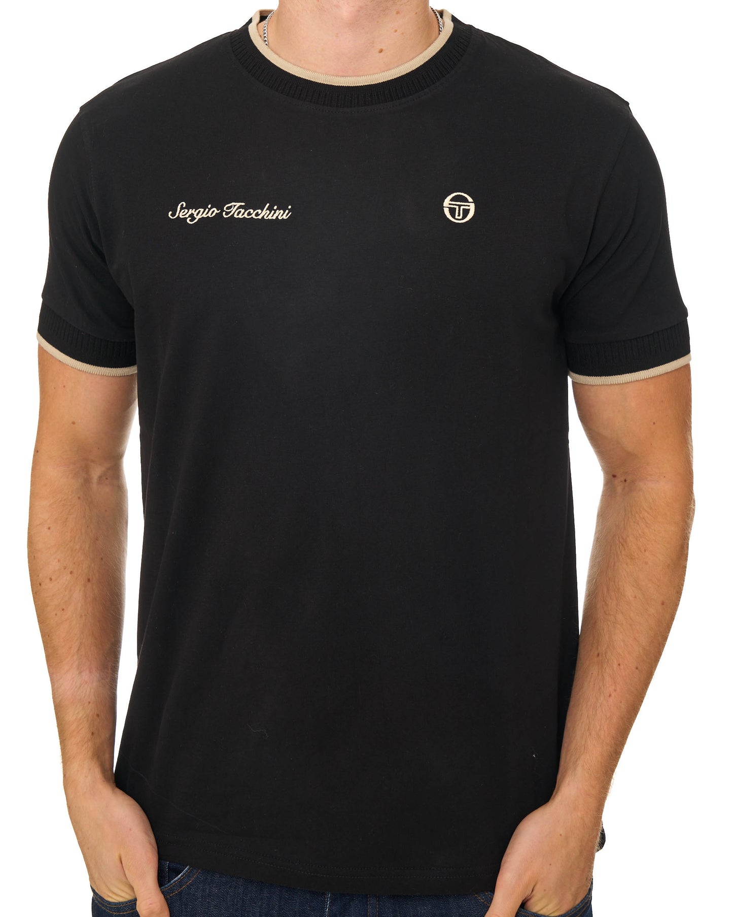Sergio Tacchini Conte T Shirt Black