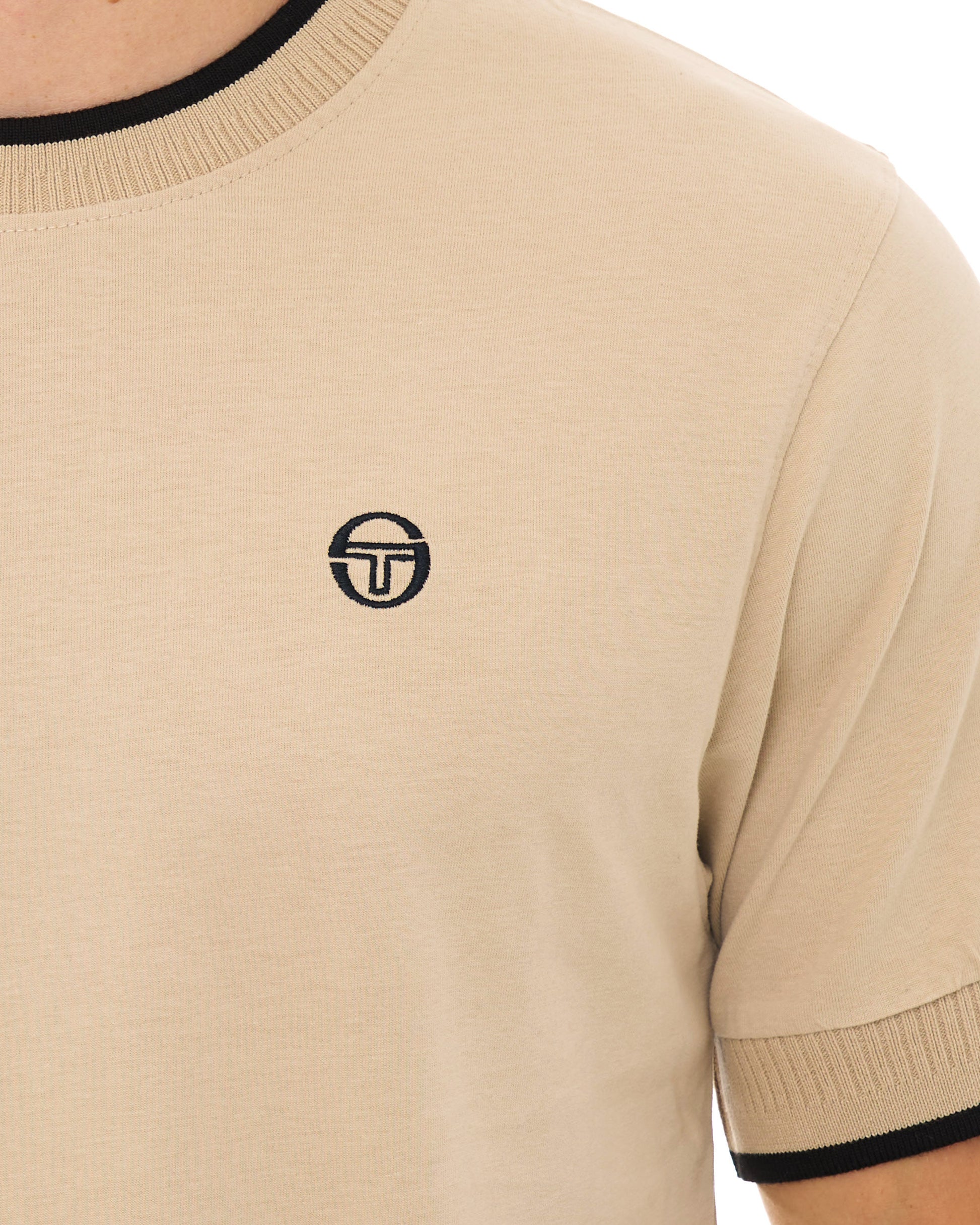 Sergio Tacchini Conte T Shirt Light Sand