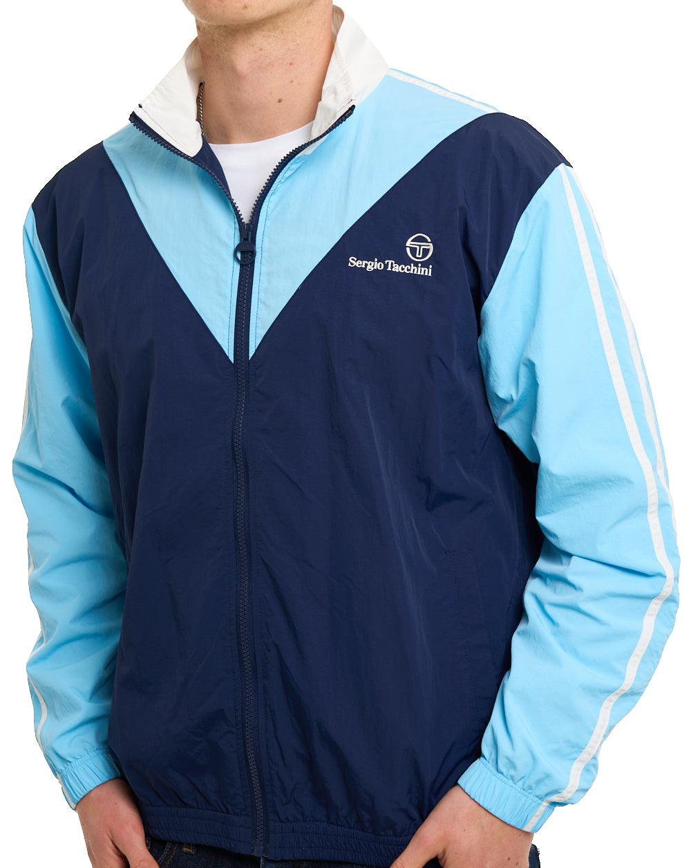 Sergio Tacchini Cortese Track Jacket Blue