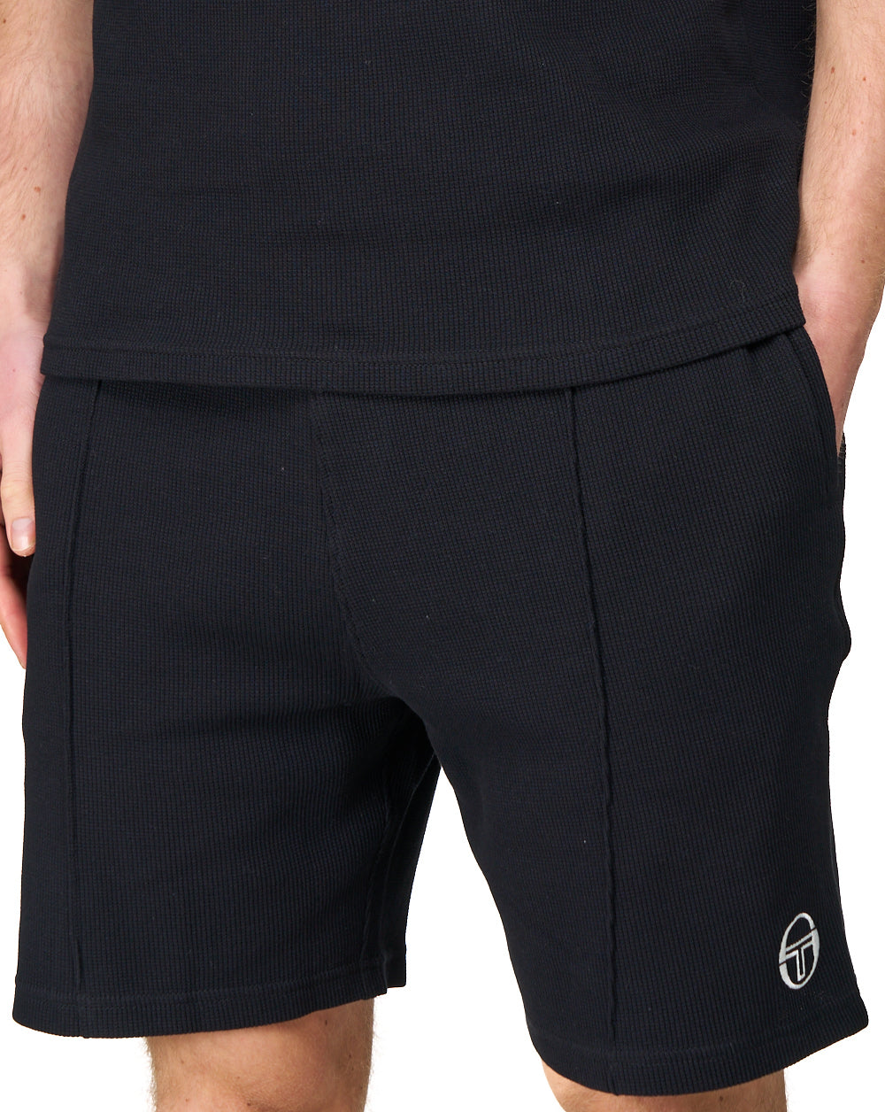 Sergio Tacchini Court Shorts Black