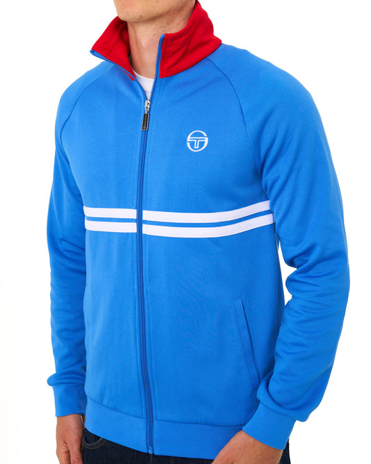 Sergio Tacchini Sergio Tacchini Dallas Track Top Blue/Red/White