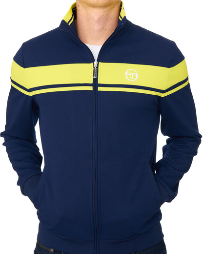 Sergio Tacchini Masters Track Top Navy Blue/Green