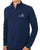 Sergio Tacchini 1/4 Zip Long Sleeve Top Navy