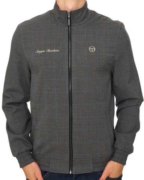 Sergio Tacchini Deluca Jacket Charcoal/Black