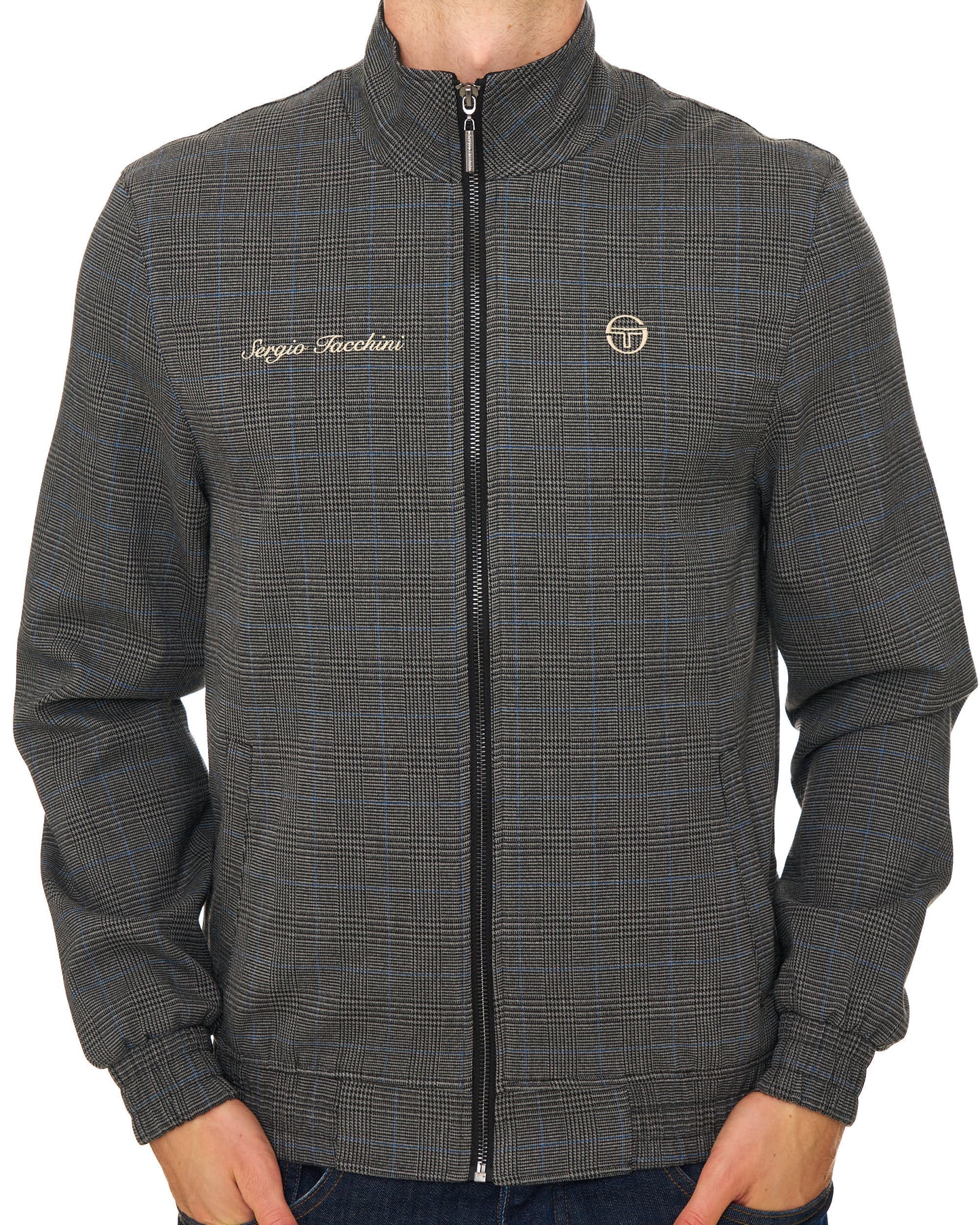 Sergio Tacchini Deluca Jacket Charcoal/Black