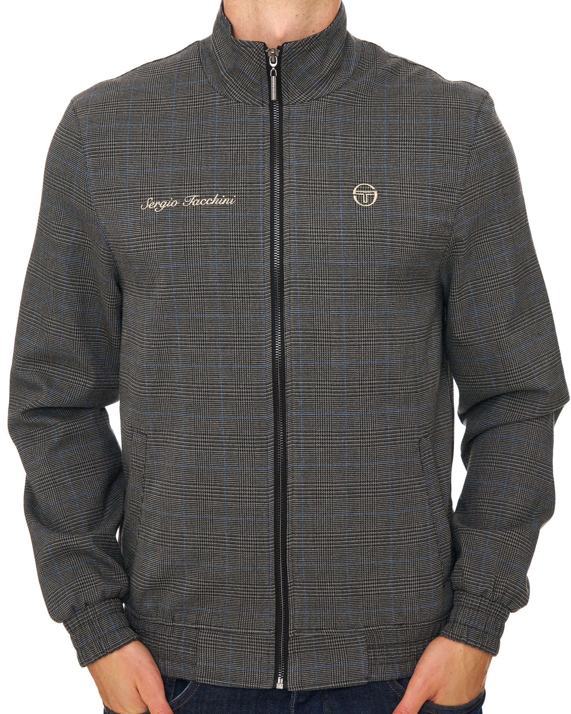 Sergio Tacchini Deluca Jacket Charcoal/Black