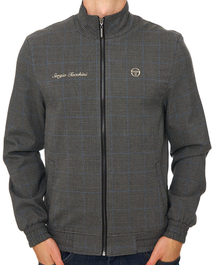 Sergio Tacchini Deluca Jacket Charcoal/Black