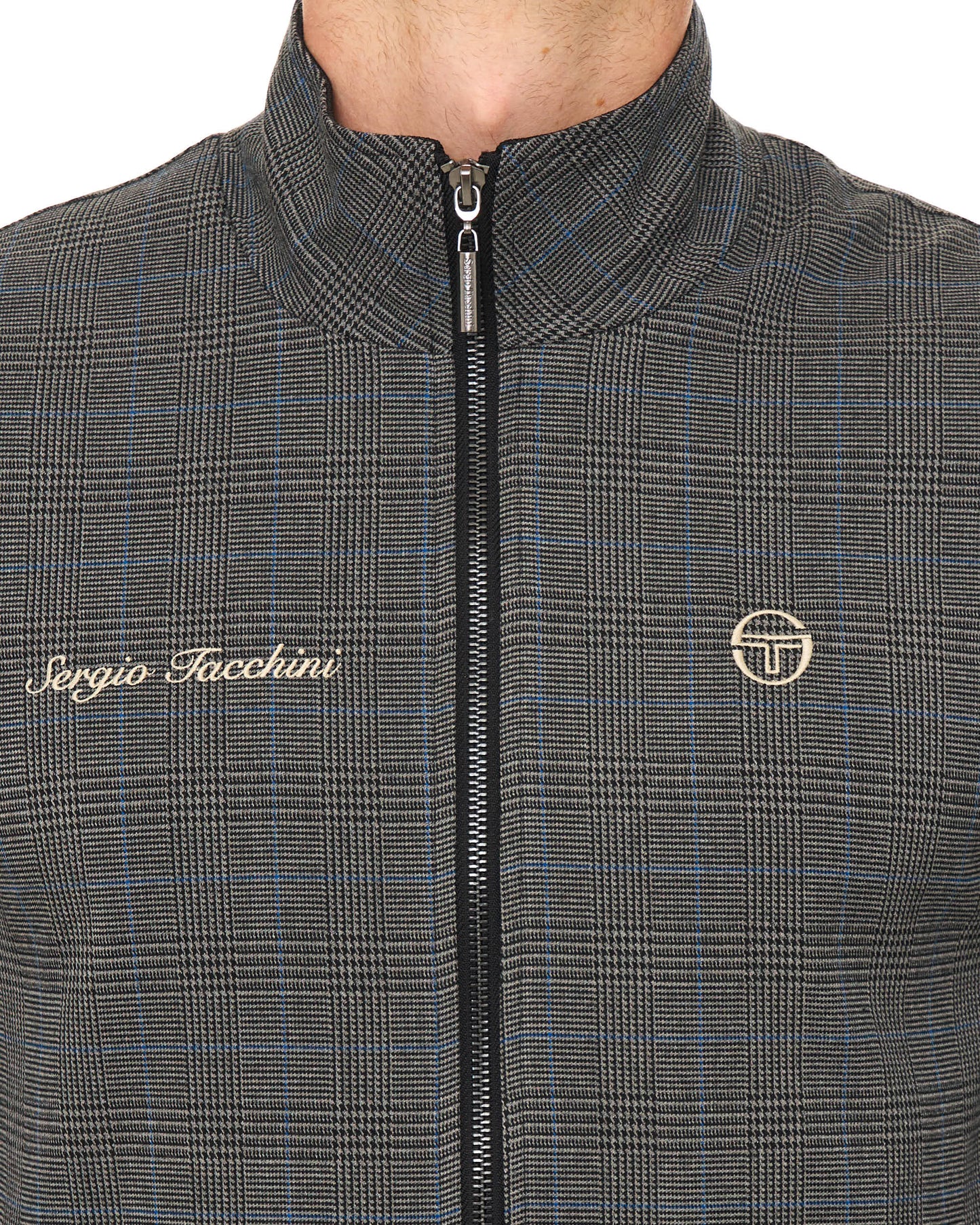 Sergio Tacchini Deluca Jacket Charcoal/Black