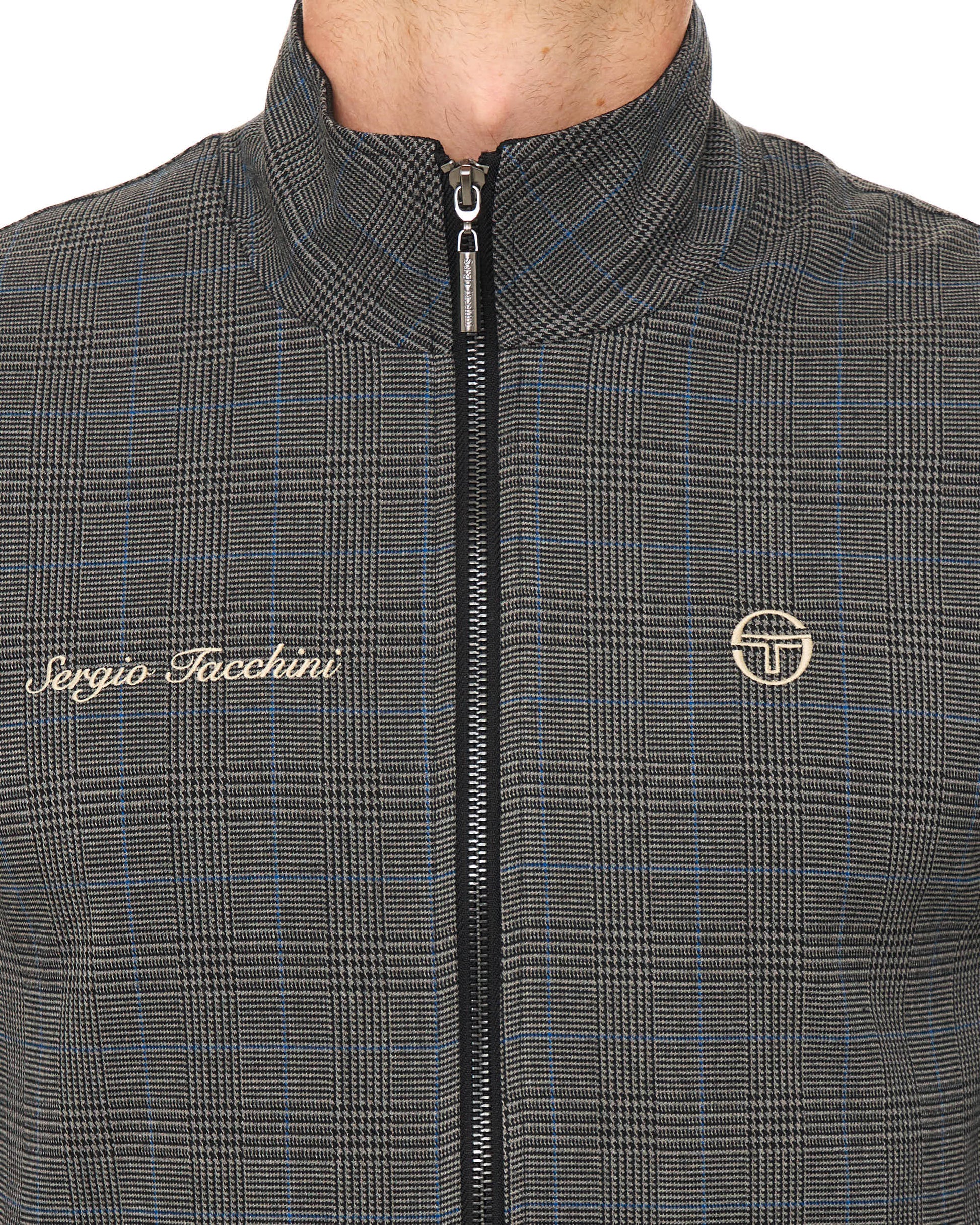 Sergio Tacchini Deluca Jacket Charcoal/Black