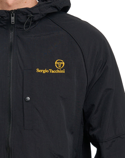 Sergio Tacchini Hooded Jacket Black