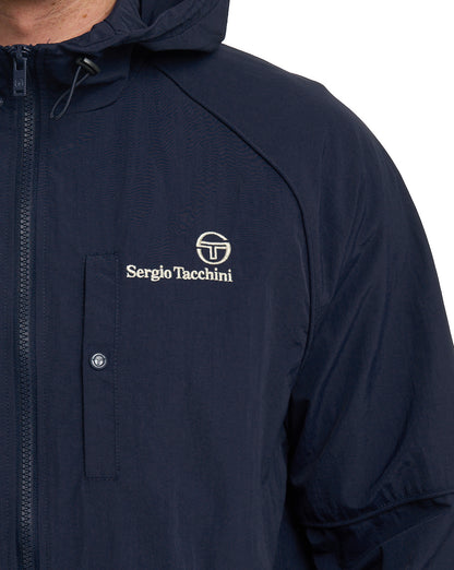 Sergio Tacchini Hooded Jacket Navy