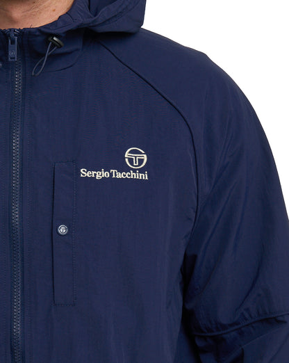 Sergio Tacchini Hooded Jacket Navy