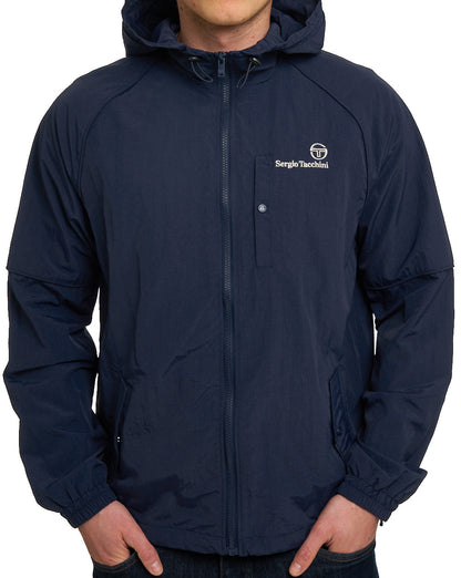 Sergio Tacchini Hooded Jacket Navy