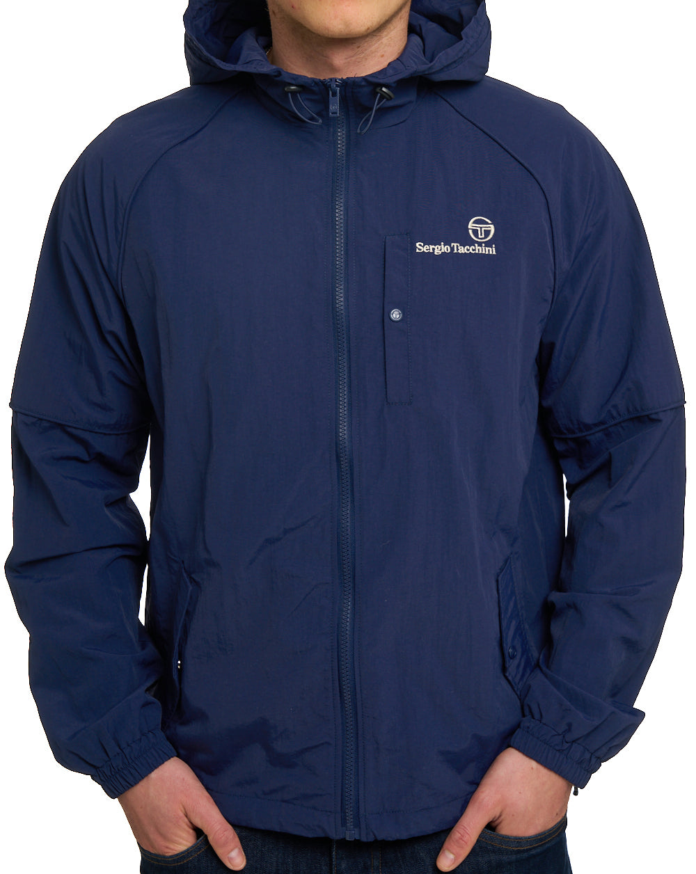 Sergio Tacchini Hooded Jacket Navy