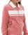 Sergio Tacchini Collars Velour Track Top Deep Blush Gardenia