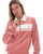 Sergio Tacchini Collars Velour Track Top Deep Blush Gardenia