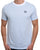 Sergio Tacchini Falcao Stripe T Shirt White/Clear Sky