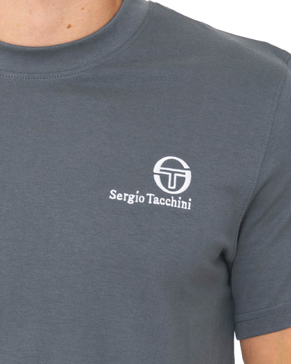 Sergio Tacchini Felton T Shirt Dark Grey