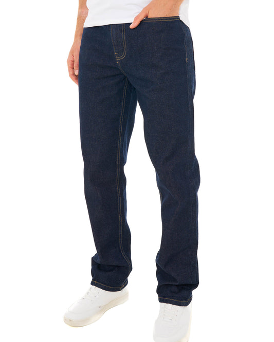 Sergio Tacchini Sergio Tacchini Forza Straight Leg Jeans Dark Wash