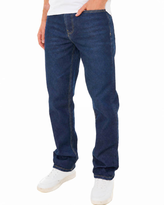 Sergio Tacchini Sergio Tacchini Forza Straight Leg Washed Jeans