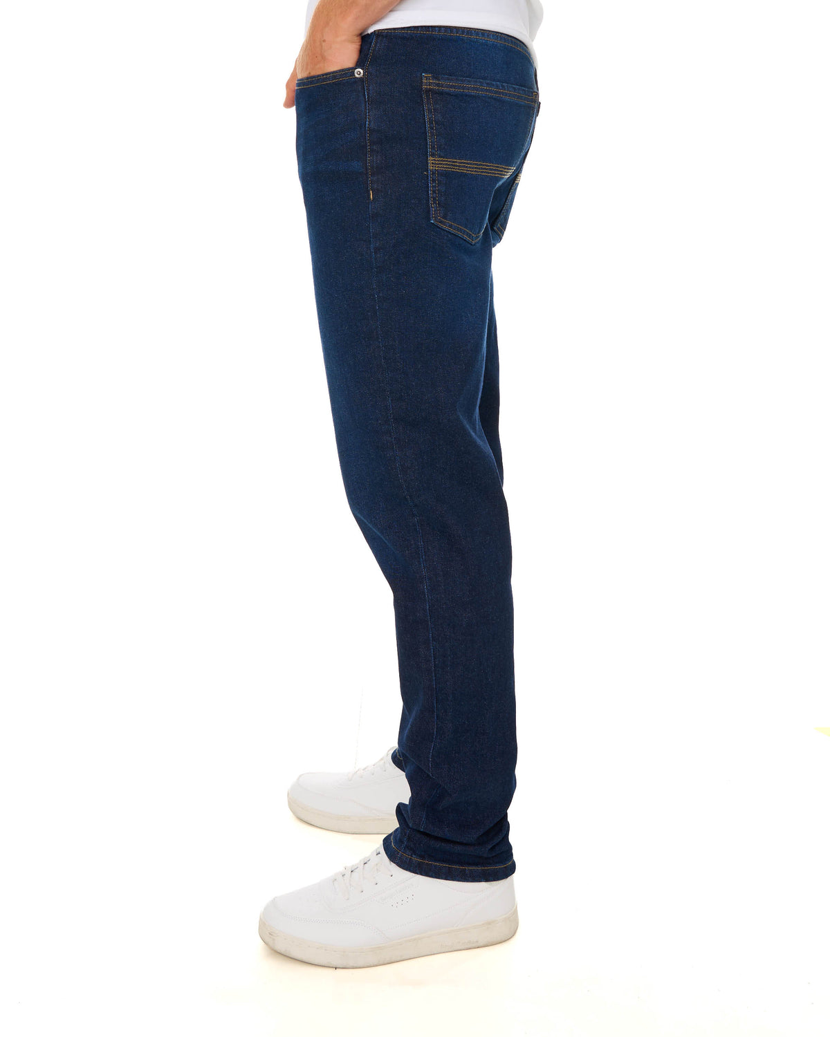 Sergio Tacchini Forza Straight Leg Jeans Indigo Wash