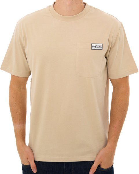 Sergio Tacchini Gallo Pocket T Shirt Light Sand