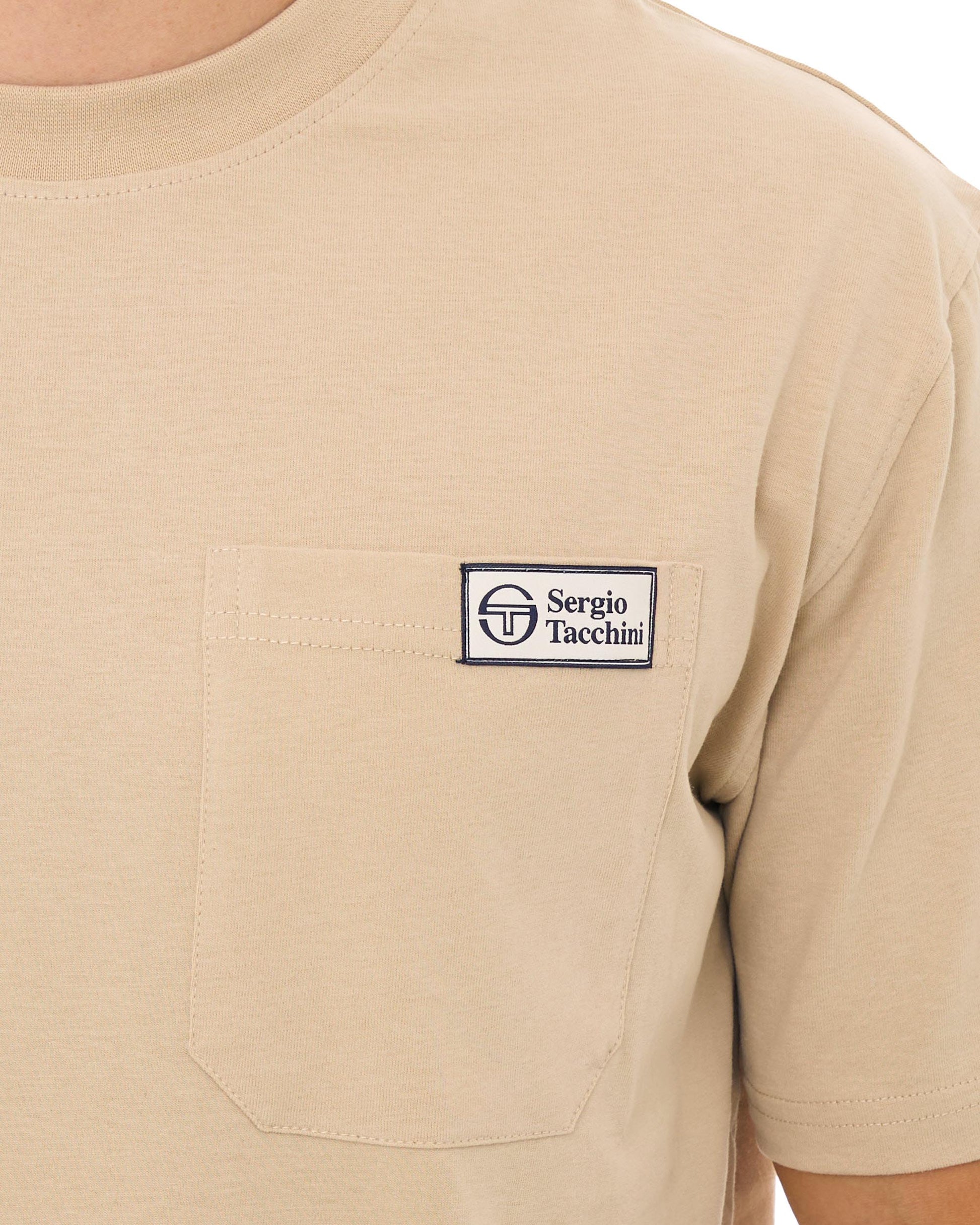Sergio Tacchini Gallo Pocket T Shirt Light Sand