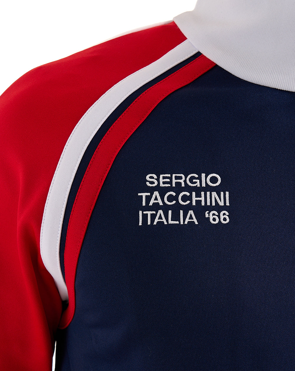 Sergio Tacchini Ghibli Davis Track Top Navy Blue/Deep Red