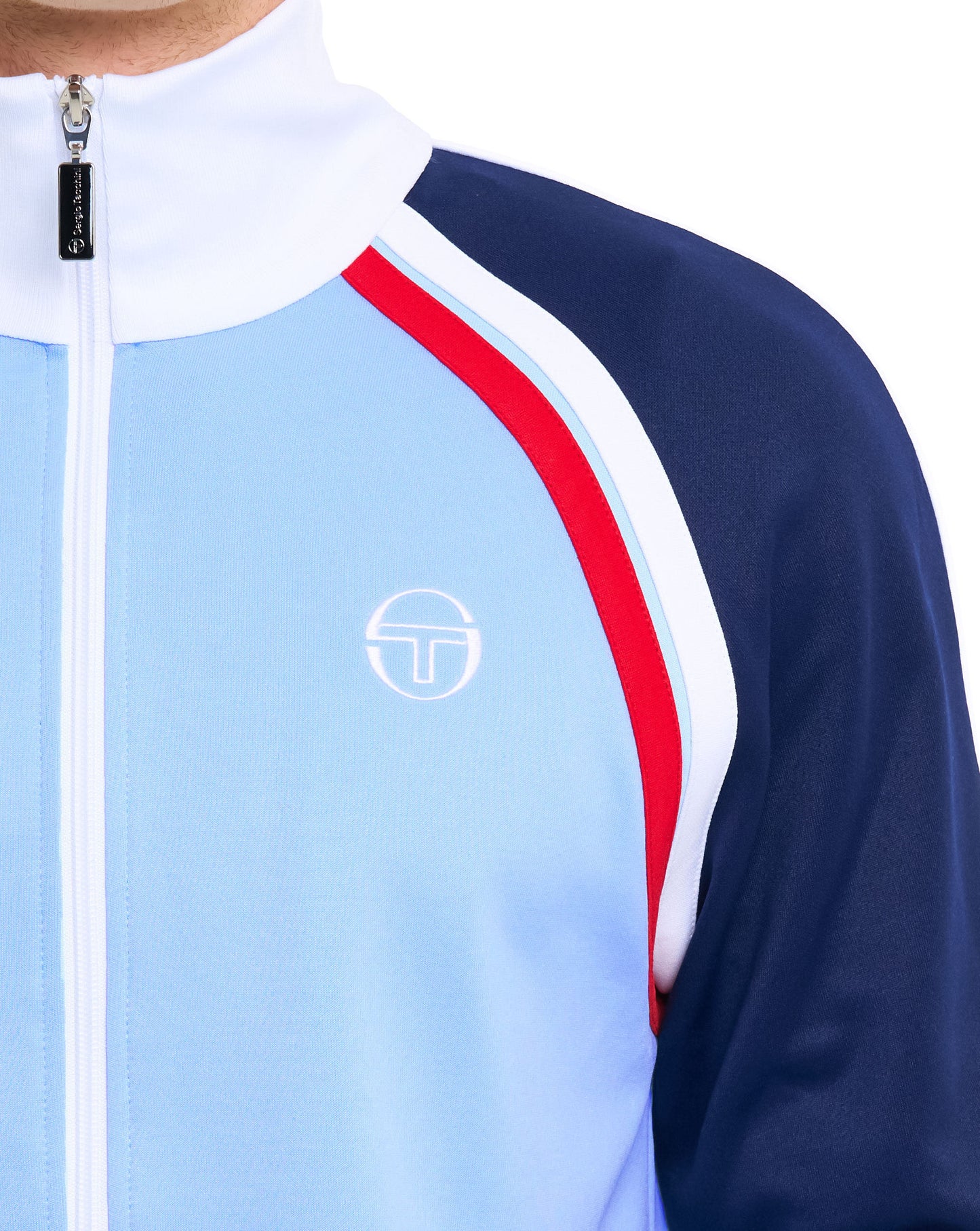 Sergio Tacchini Ghibli Davis Track Top Sky Blue / Navy